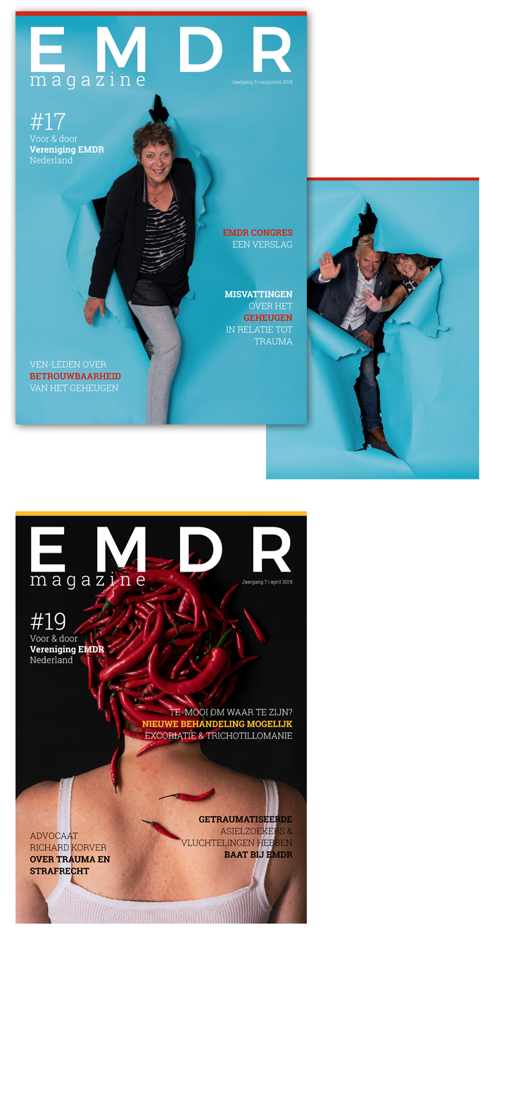 covers van het EMDR magazine